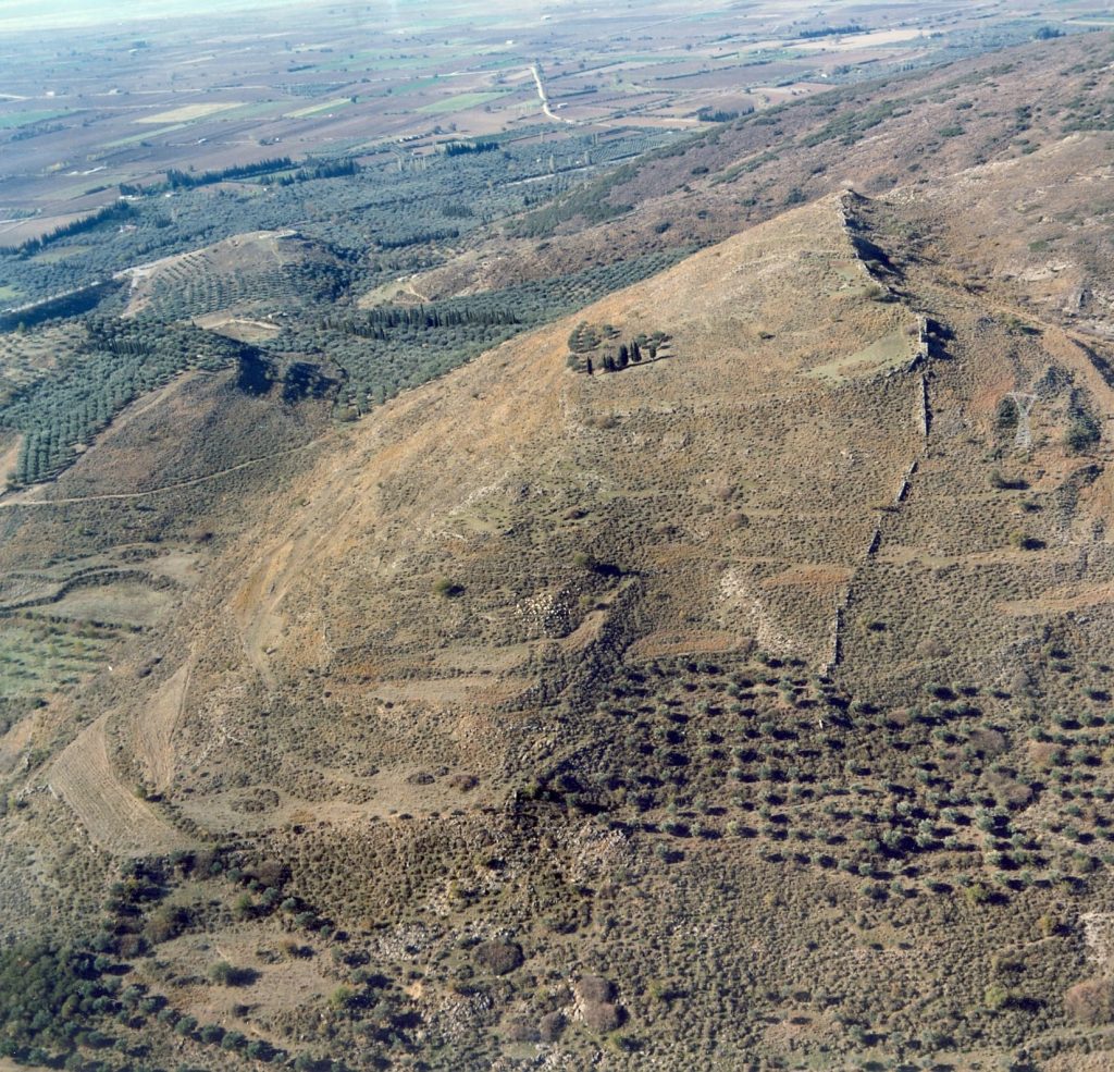 Αεροφωτογραφία Καλυδώνας. Αρχείο ΕΦΑΑΙΤ.